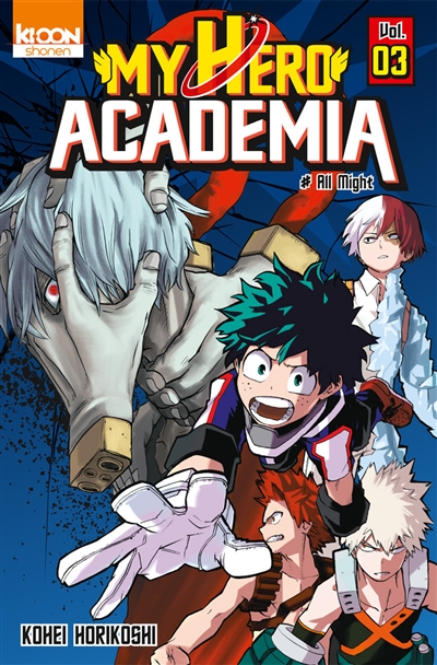 My hero academia T.03 - All might | 9782355929724 | Manga