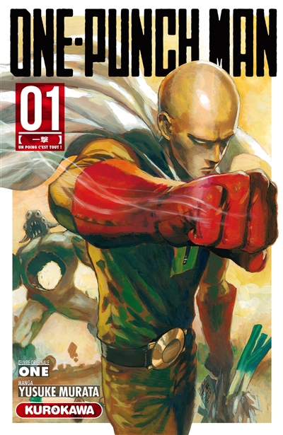 One-punch man T.01 - Un poing c'est tout ! | 9782368522257 | Manga