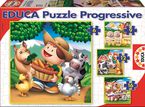 CASSE-TETE PROGRESSIF 6-9-12-16 ANIMAUX | Puzzle en bois
