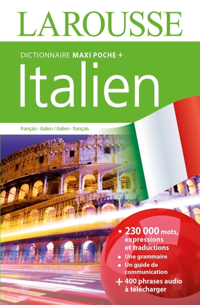 Dictionnaire maxipoche + italien | 9782035915887 | Dictionnaires