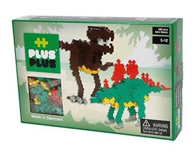Plusplus - Mini Basic 480 morceaux - Dinosaures | Plus Plus