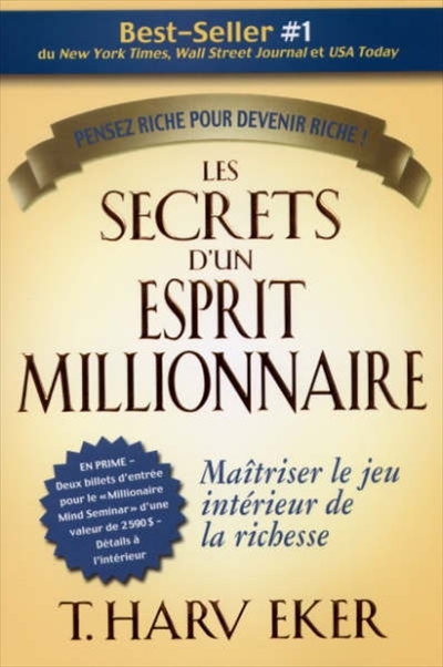 secrets d'un esprit millionnaire (Les) | 9782922405415 | Psychologie et Développement personnel