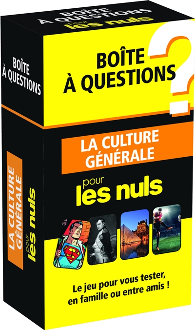 Boîte à questions - Culture générale pour les nuls | Jeux d'ambiance