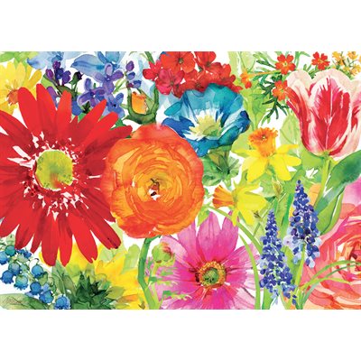 Casse-tête 1000 - Fleurs multicolores | Casse-têtes