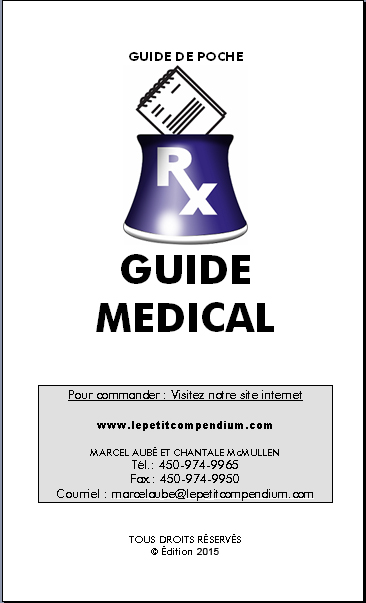 Guide médical 2015 | 9782980946653 | Santé