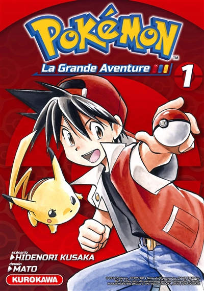 Pokémon : la grande aventure! T.01 | Kusaka, Hidenori