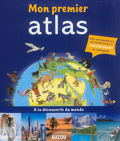 Mon Premier Atlas Auzou | 9782733840443 | Documentaires