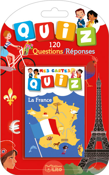 France (La) - Cartes Quizz (Mes) | 9782244501529 | Documentaires