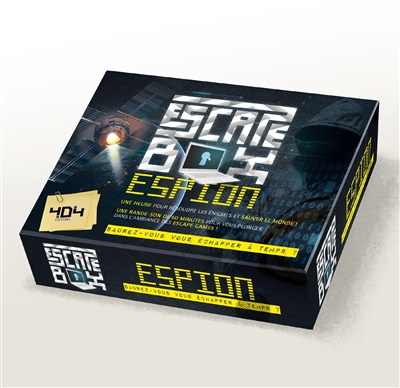 Escape box espion | Jeux coopératifs