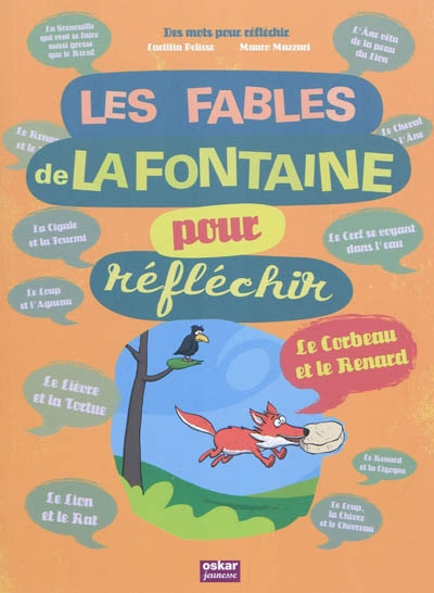 Fables de La Fontaine pour réfléchir (Les) | 9782350005850 | Documentaires