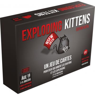 Exploding kittens Édition NSFW (V.F.) | Jeux d'ambiance