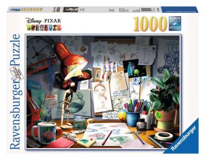 Casse-tête 1000 - Pixar - Atelier d'artiste | Casse-têtes