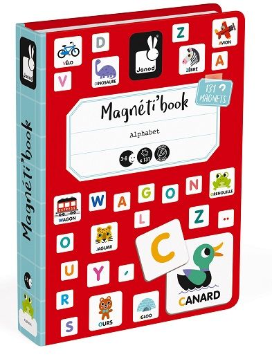 Magnétibook - Alphabet | Jeux magnétiques
