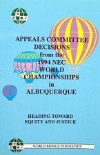 APPEALS 1994 NEC ALBUQUERQUE | Livre anglophone