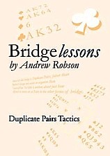 BRIDGE LESSONS - DUPLICATE PAIRS TACTICS | Livre anglophone