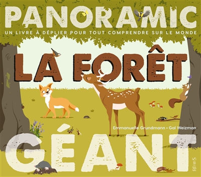 Panoramic géant - La forêt  | 9782215137580 | Documentaires