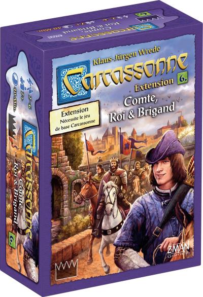 Carcassonne - EXT 6 - Compte, Roi et Brigand | Extension