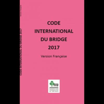 Code international du Bridge 2017 | Livre francophone