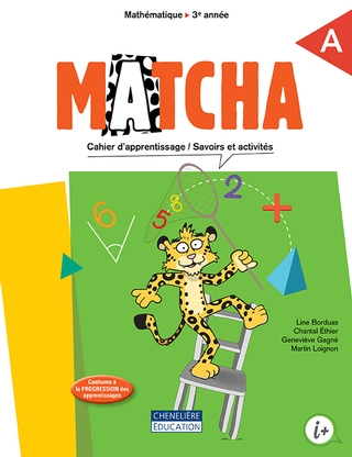 Matcha 3e année - Cahiers A et B | 9998201910239 | Cahier d'apprentissage - 3e année