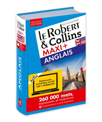 Robert & Collins anglais maxi + (Le) | 9782321013464 | Dictionnaires