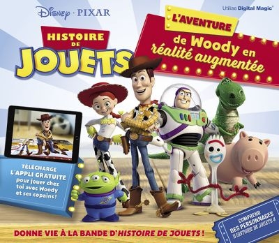 Histoire de jouets - L'aventure de Woody en réalité augmentée | 9782896546299 | Documentaires
