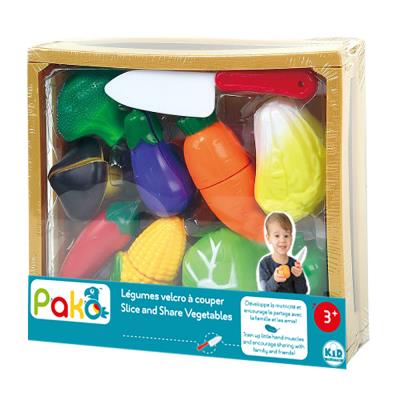 Pakö - Légumes Velcro à couper (11 pièces) | Jeux collectifs & Jeux de rôles