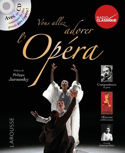 Vous allez adorer l'opéra + CD | 9782035977397 | Arts