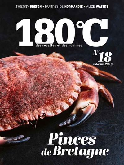 180°C des recettes et des homme : Pinces de Bretagne | 9791092254532 | Cuisine