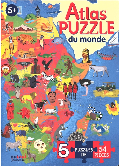 Atlas puzzle du monde | Histoire et géographie