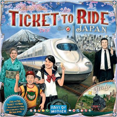 Les aventuriers du Rail - Ext. Japon/Italie | Jeux de stratégie