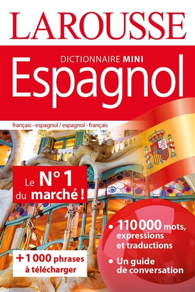 Mini-dictionnaire français-espagnol, espagnol-français | 9782035974747 | Dictionnaires