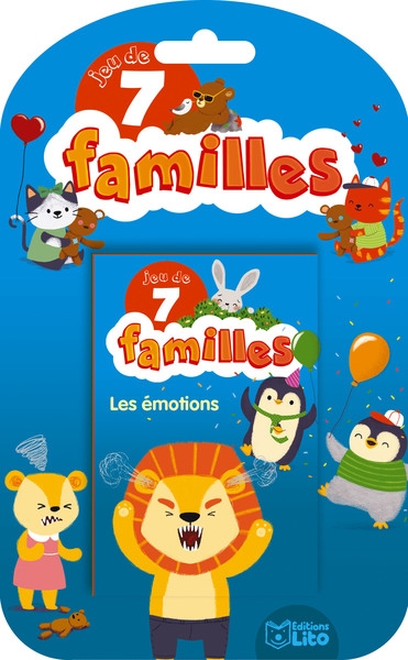 Jeux de 7 familles - Les émotions  | Jeux pour la famille 