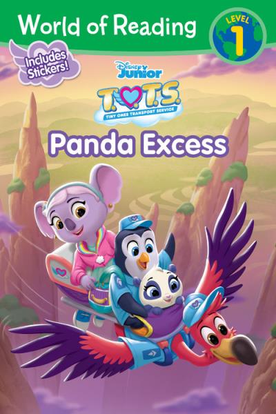 World of Reading - T.O.T.S. Panda Excess (Level 1 Reader with Stickers) | First reader