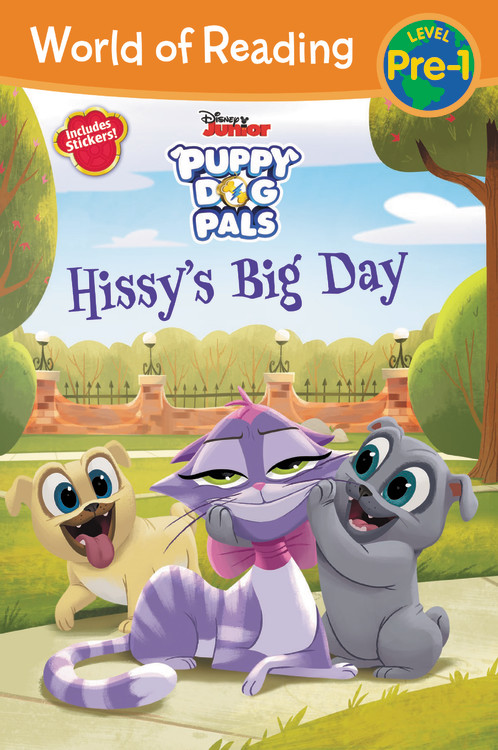 World of Reading: Puppy Dog Pals Hissy's Big Day (Pre-Level 1 Reader) : with stickers | First reader