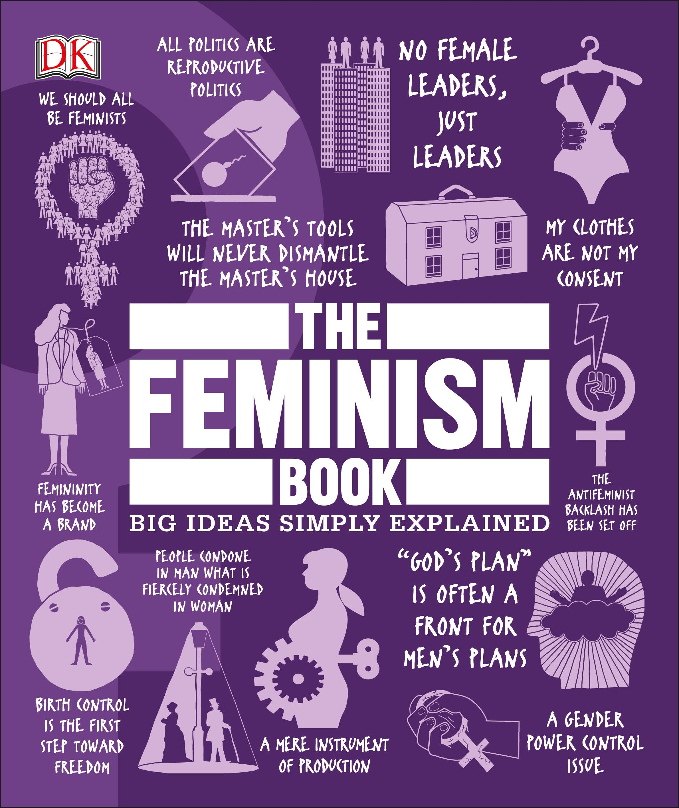 The Feminism Book : Big Ideas Simply Explained | History & Society