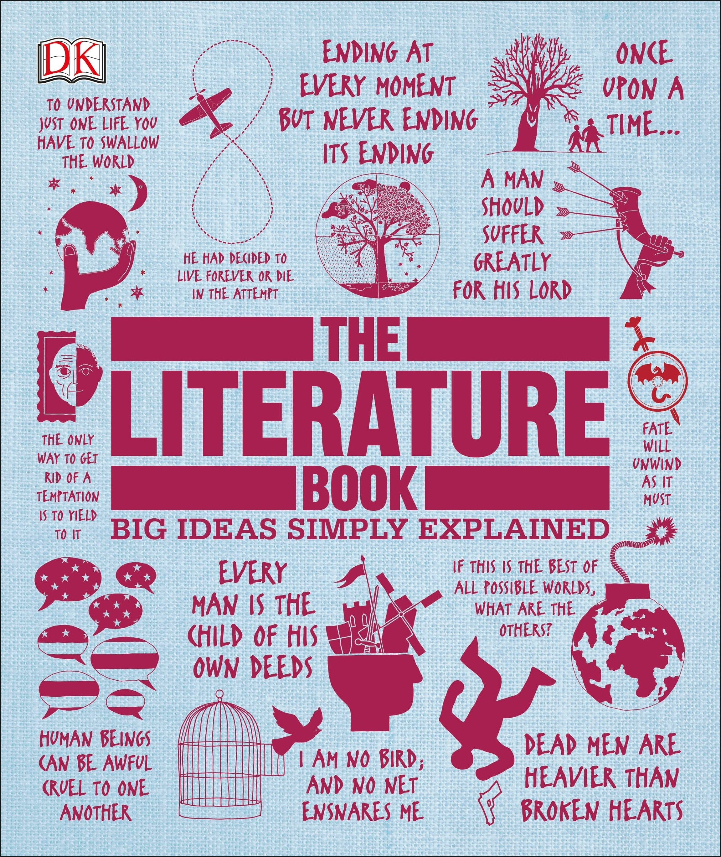 The Literature Book : Big Ideas Simply Explained | History & Society