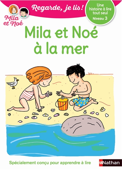Mila et Noé à la mer | 9782091933832 | Premières lectures