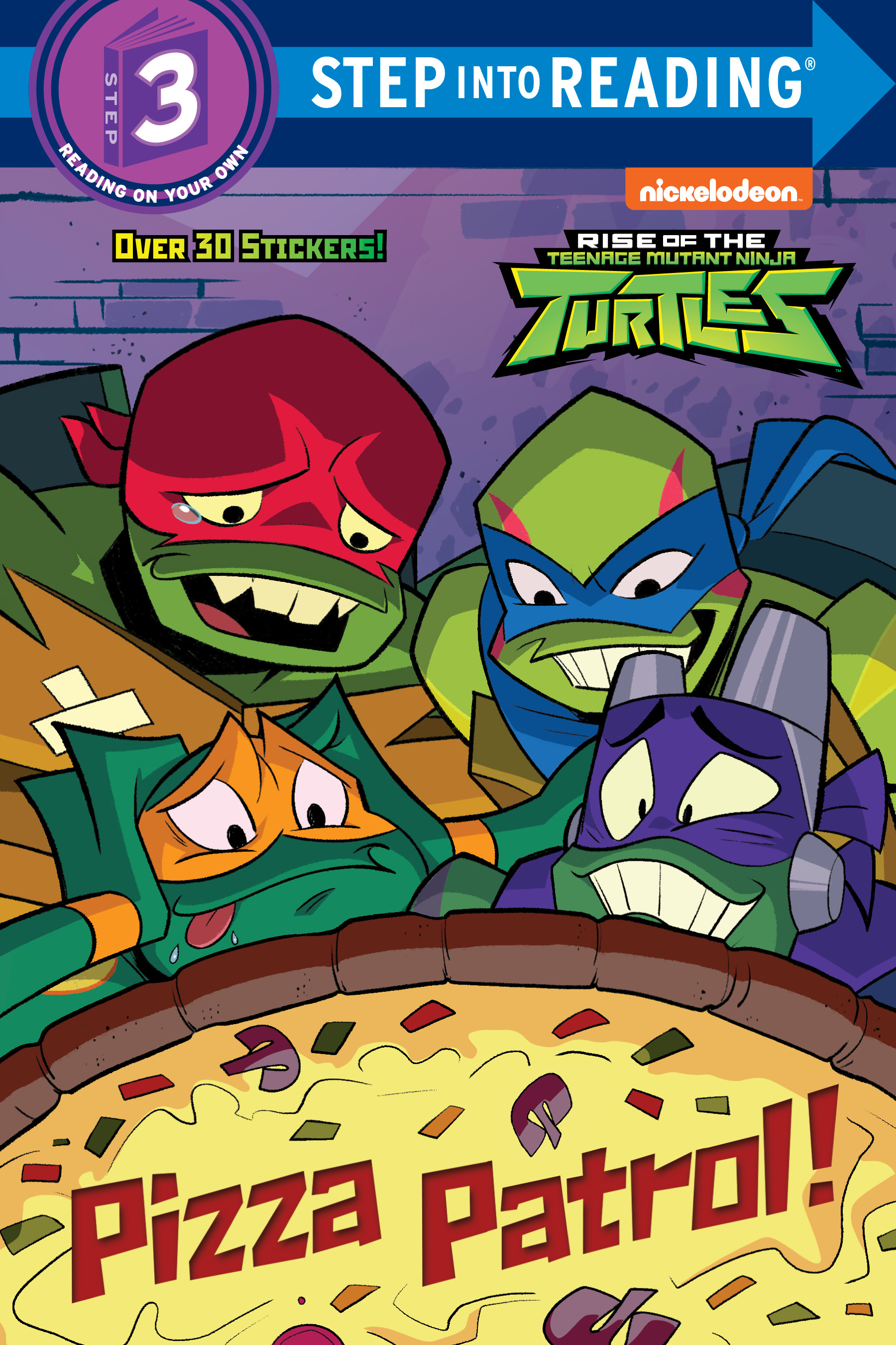 Pizza Patrol! (Rise of the Teenage Mutant Ninja Turtles) | First reader