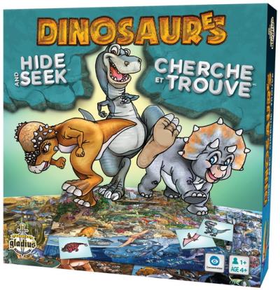 Cherche et trouve - Dinosaures | Logique