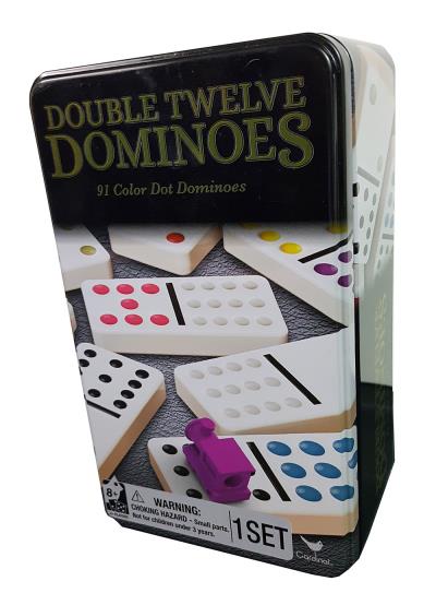 Dominos couleurs double 12 | Jeux de cartes et de dés classiques
