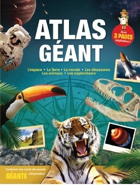Atlas géant | 9789463996693 | Documentaires