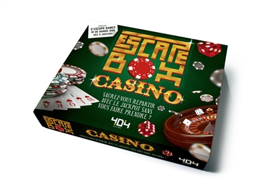 Escape box casino | Jeux coopératifs