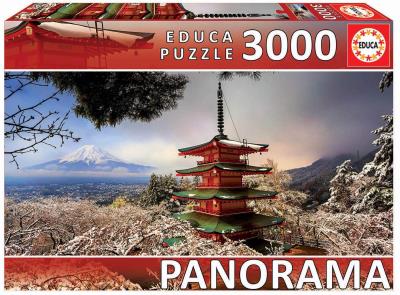 Casse-tête 3000 - Mont Fuji et Pagode | Casse-têtes