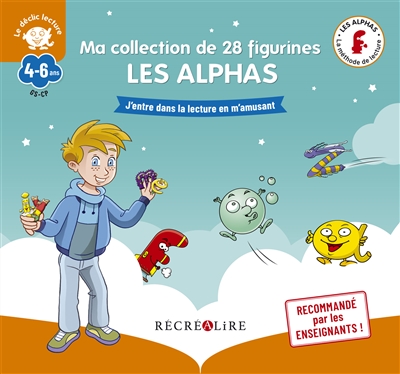 Ma collection de 28 figurines Alphas | Jeux éducatifs