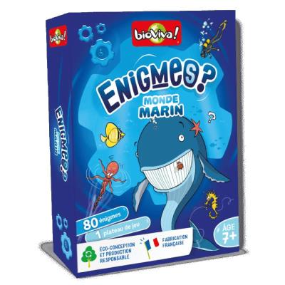 Enigmes - Monde marin | Jeux éducatifs