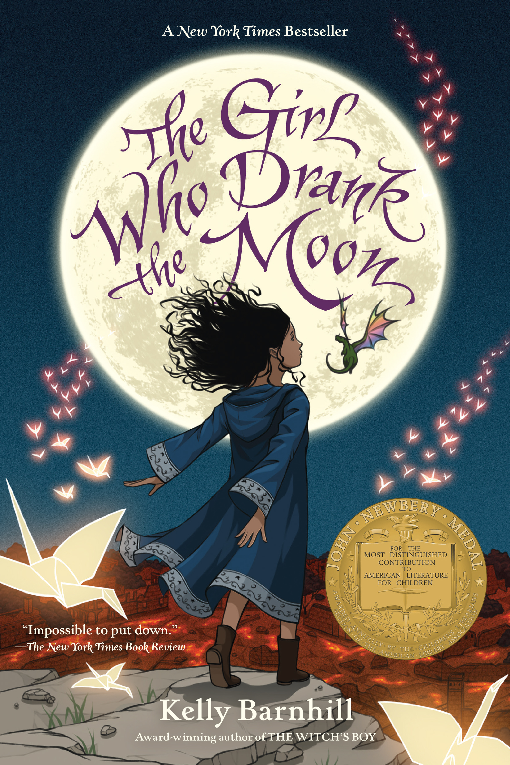 The Girl Who Drank the Moon (Winner of the 2017 Newbery Medal) | 9-12 years old