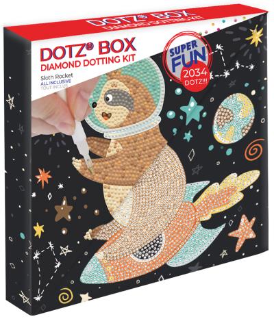 DOTZ BOX - Large -  Paresseux dans l'espace | Bricolage divers