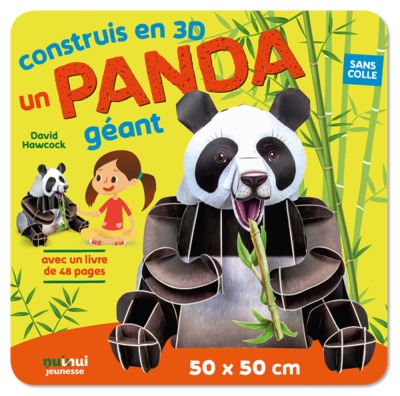 Construis en 3D un panda géant | Autre