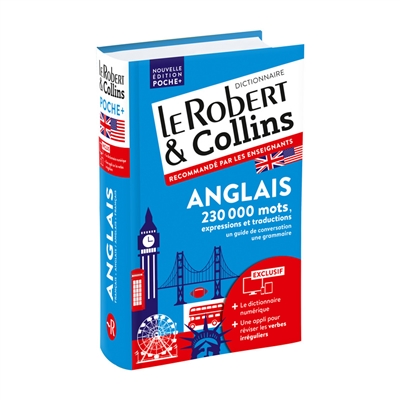 Robert & Collins anglais poche + (Le) | 9782321016625 | Dictionnaires