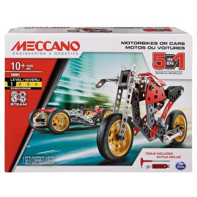Meccano - 5 en 1 Moto de course "Street Fighter" | Meccano